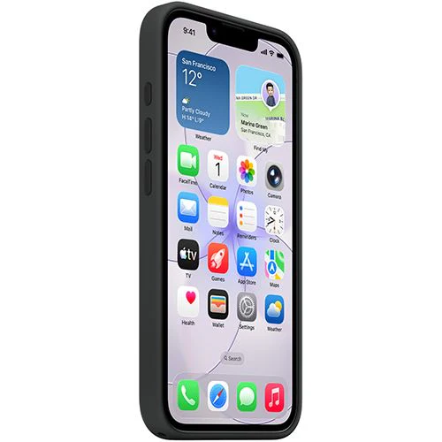 Capa Silicone Apple com MagSafe para iPhone 17e - Preto - Image 3
