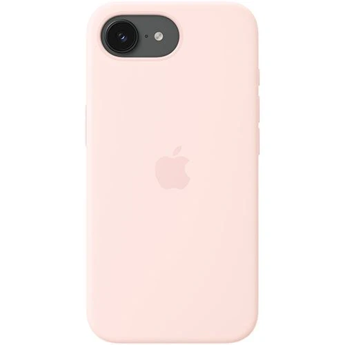 Capa Silicone Apple com MagSafe para iPhone 17e - Rosa Pálido - Image 2