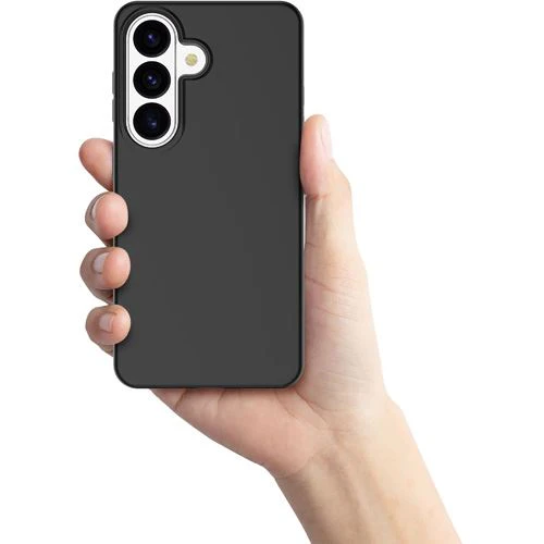 Capa Silicone Cellularline Sensation+ para Samsung Galaxy S26 - Preto - Image 3