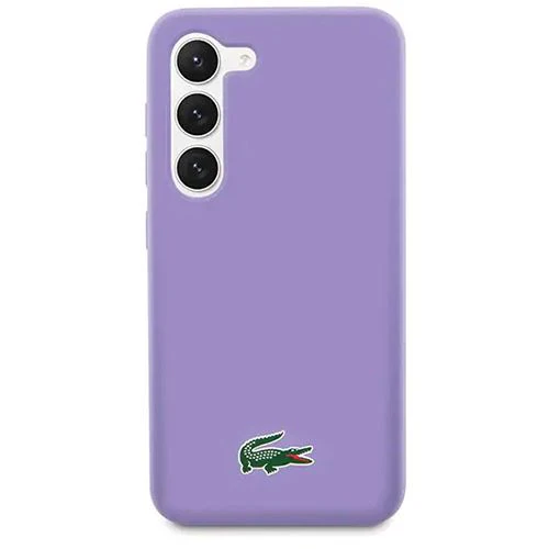Capa Silicone Lacoste para Samsung Galaxy S23 - Lavanda - Image 3