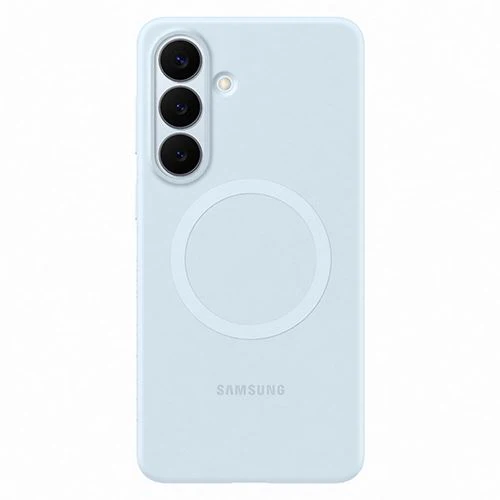 Capa Silicone Magnética Samsung para Galaxy S26+ -  Azul Claro - Image 3