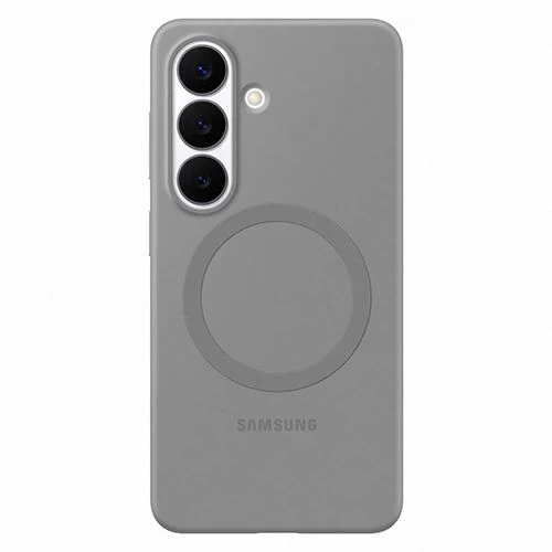 Capa Silicone Magnética Samsung para Galaxy S26 -  Cinzento - Image 3
