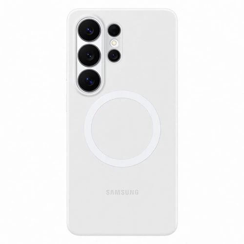 Capa Silicone Magnética Samsung para Galaxy S26 Ultra - Branco - Image 3