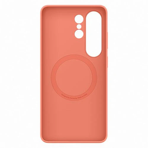 Capa Silicone Magnética Samsung para Galaxy S26 Ultra -  Vermelho Coral - Image 2