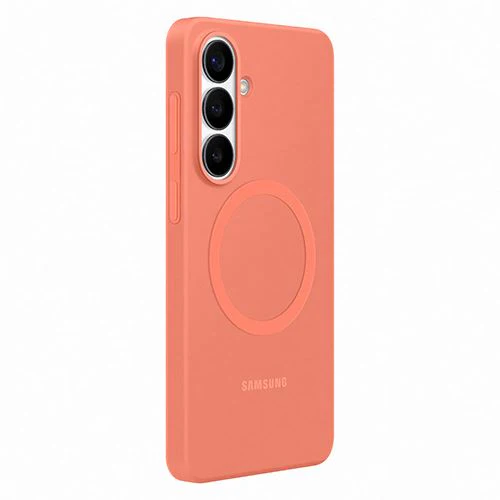 Capa Silicone Magnética Samsung para Galaxy S26+ -  Vermelho Coral - Image 4