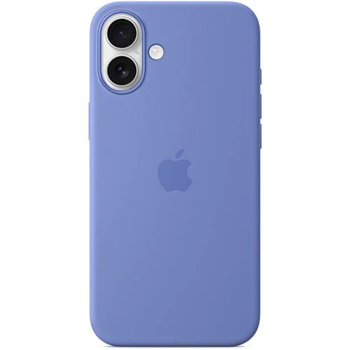 Capa Silicone MagSafe Apple para iPhone 16 Plus - Azul Violeta - Image 2