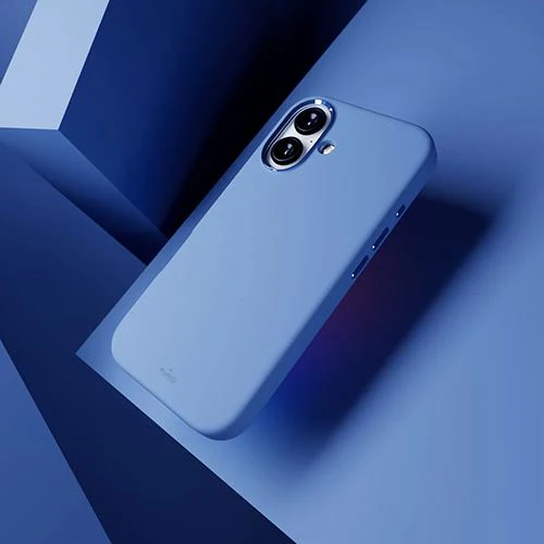 Capa Silicone Puro Icon Mag Pro para iPhone 16 - Azul (Blue Lagoon) - Image 10