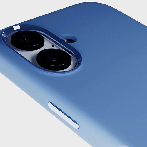 Capa Silicone Puro Icon Mag Pro para iPhone 16 - Azul (Blue Lagoon) - Image 5