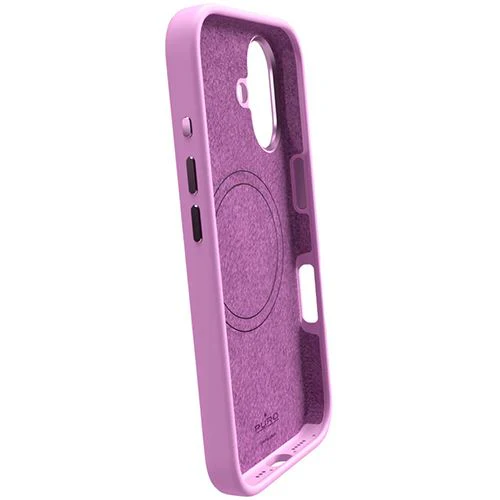 Capa Silicone Puro Icon Mag Pro para iPhone 16 Plus- Rosa (Coraltastic) - Image 2