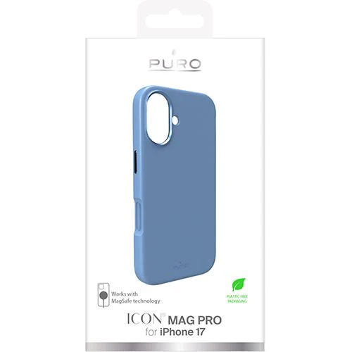 Capa Silicone Puro Icon Mag Pro para iPhone 17 - Azul - Image 2