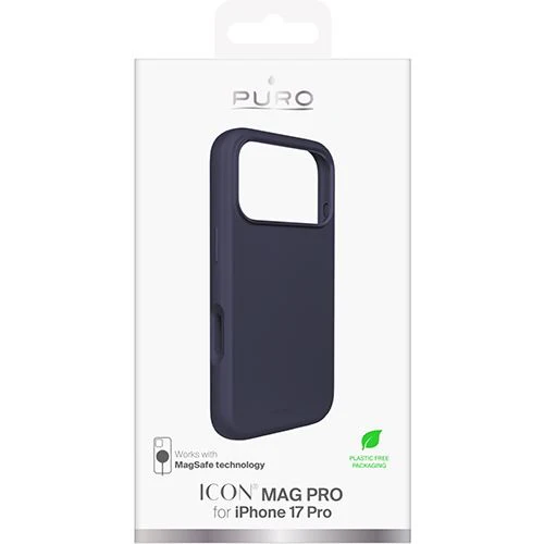 Capa Silicone Puro Icon Mag Pro para iPhone 17 Pro - Azul Escuro - Image 2