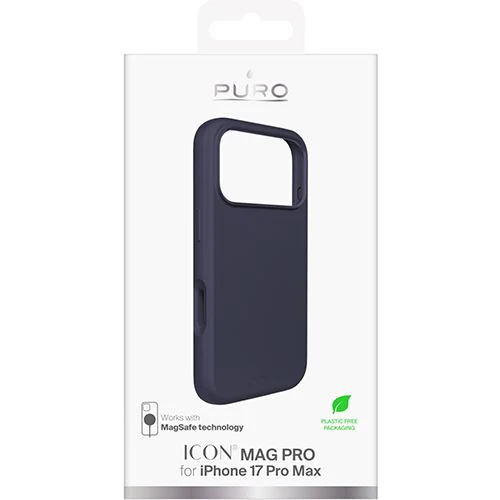 Capa Silicone Puro Icon Mag Pro para iPhone 17 Pro Max - Azul Escuro - Image 2