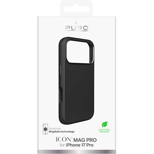 Capa Silicone Puro Icon Mag Pro para iPhone 17 Pro - Preto - Image 2