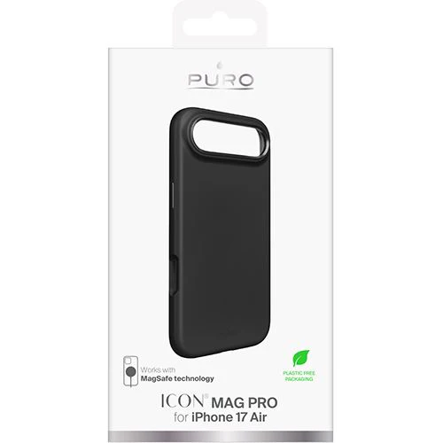 Capa Silicone Puro Icon Mag Pro para iPhone Air - Preto - Image 2