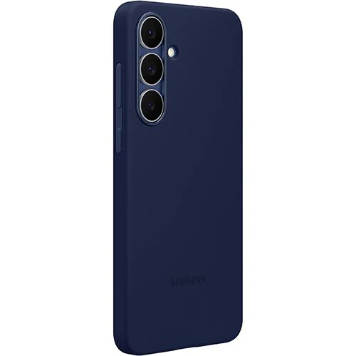 Capa Silicone Samsung para Galaxy S25 FE - Azul Escuro - Image 4