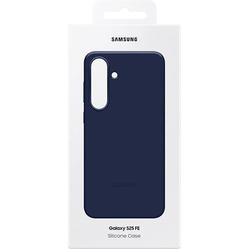 Capa Silicone Samsung para Galaxy S25 FE - Azul Escuro - Image 7