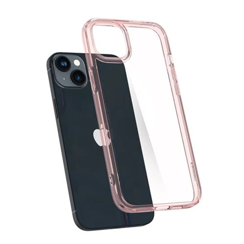Capa Spigen Ultra Hybrid pata iPhone 14 - Rosa - Image 3