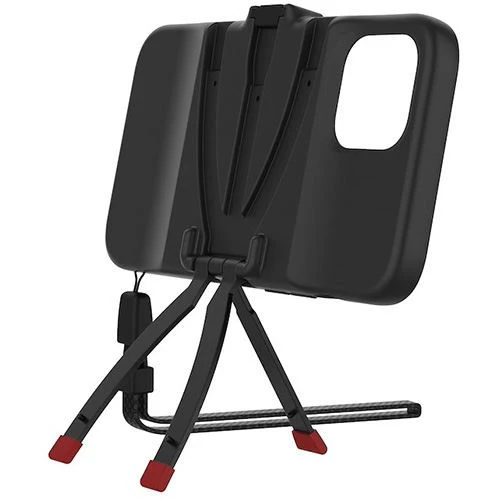 Capa StandPoint Joby para Apple iPhone 12 | iPhone 12 Pro - Preto e Vermelho - Image 3