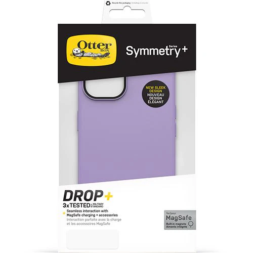 Capa Symmetry+ Series Otterbox Antimicrobiana para Apple iPhone 14 - Lilás - Image 5