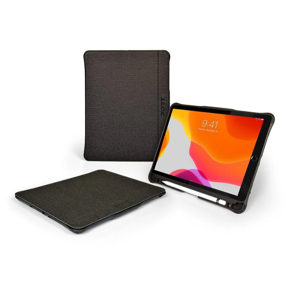 Capa Tablet Port iPad 10.2" 2019 Manchester II Preto - Image 10