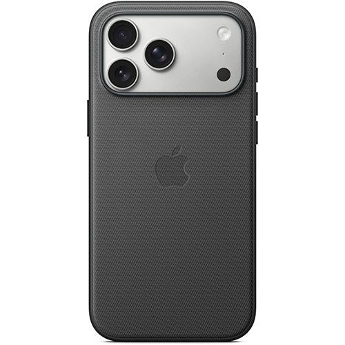 Capa Tecido TechWoven Apple com MagSafe para iPhone 17 Pro Max - Preto - Image 2
