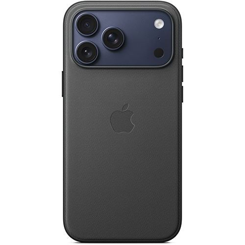 Capa Tecido TechWoven Apple com MagSafe para iPhone 17 Pro Max - Preto - Image 3