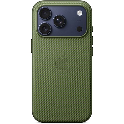 Capa Tecido TechWoven Apple com MagSafe para iPhone 17 Pro - Verde - Image 3