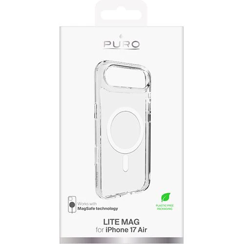 Capa TPU com MagSafe Puro Lite Mag para iPhone Air - Transparente - Image 2