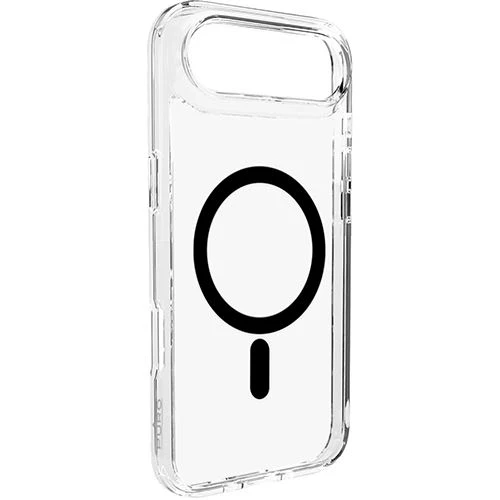 Capa TPU com MagSafe Puro Lite Mag para iPhone Air - Transparente / Preto