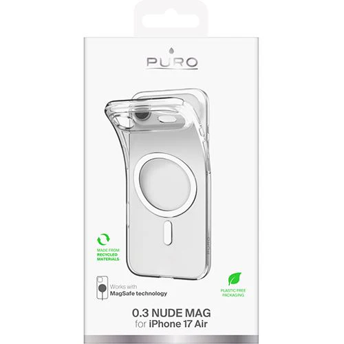 Capa TPU Puro Mag 0.3 para iPhone Air - Transparente - Image 2
