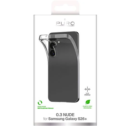 Capa TPU Puro Nude 0.3 para Samsung Galaxy S26+ - Transparente - Image 2