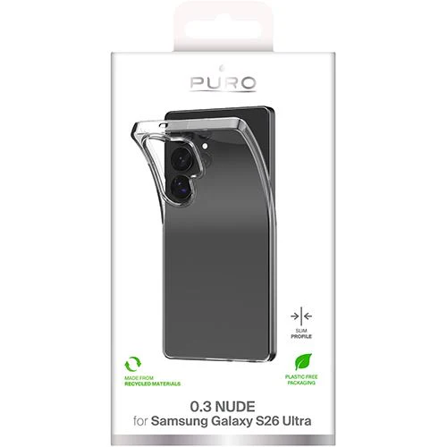 Capa TPU Puro Nude 0.3 para Samsung Galaxy S26 Ultra - Transparente - Image 2