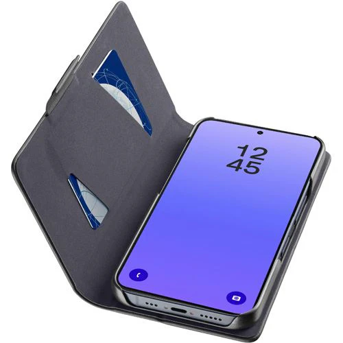 Capa Wallet Cellularline Protect Book para Samsung Galaxy A37 - Preto - Image 3
