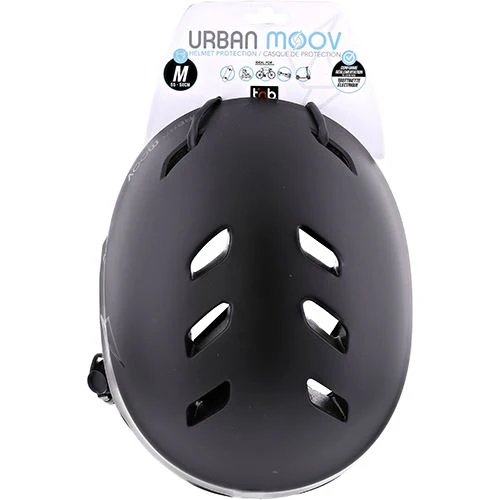 Capacete Urban Moov UMHELMV2M - Tamanho L - Preto - Image 2
