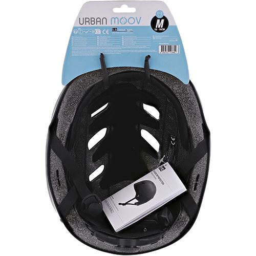 Capacete Urban Moov UMHELMV2M - Tamanho M - Preto - Image 3