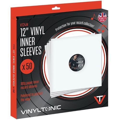 Capas Interiores Vinyl Tonic para Discos de Vinil VT24M - 50 Unidades - Image 2