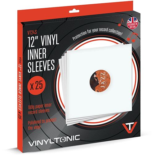 Capas Interiores Vinyl Tonic para Discos de Vinil VT24S - 25 Unidades - Image 2