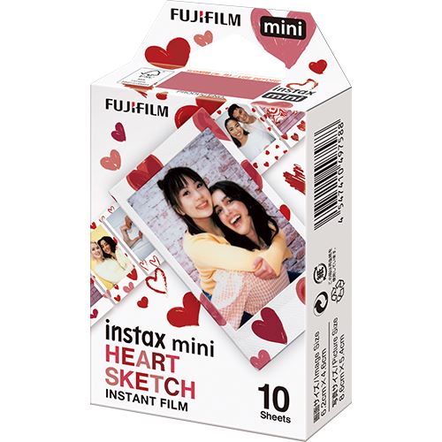 Carga FujiFilm Heart Sketch para Instax Mini - 10 Fotos - Image 2