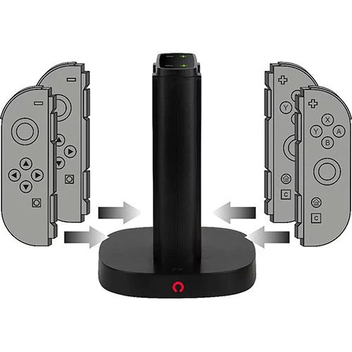 Carregador 4 em 1 Konix para Nintendo Switch 2 - Preto - Image 2