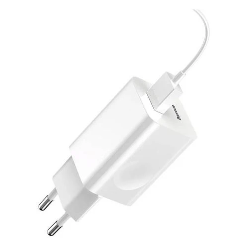 Carregador Baseus Charging Quick USB 24W - Branco - Image 2