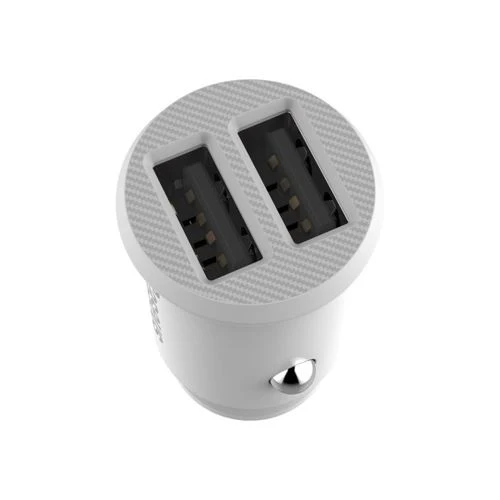 Carregador de Isqueiro Baseus 2x USB - Branco - Image 3