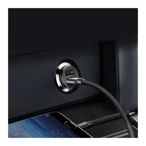 Carregador de Isqueiro Baseus 2x USB - Branco - Image 5