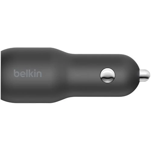 Carregador de Isqueiro Belkin BoostCharge Dual USB + USB-C -Preto - Image 3