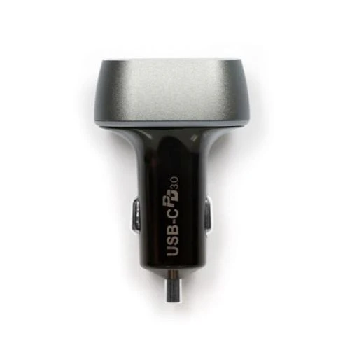 Carregador de Isqueiro Port USB-A / USB-C 57W Cinzento - Image 4