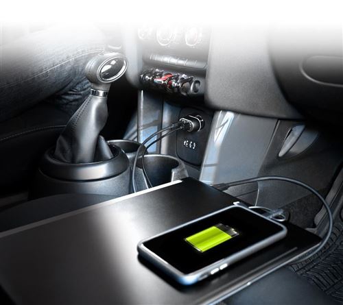 Carregador de Isqueiro Port USB-A / USB-C 57W Cinzento - Image 8