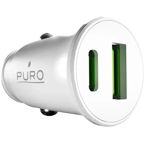 Carregador de Isqueiro Puro Pro Lite USB+ USB-C - Branco - Image 2