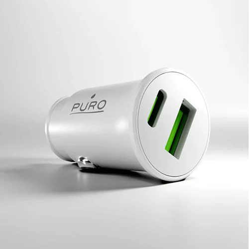 Carregador de Isqueiro Puro Pro Lite USB+ USB-C - Branco - Image 8