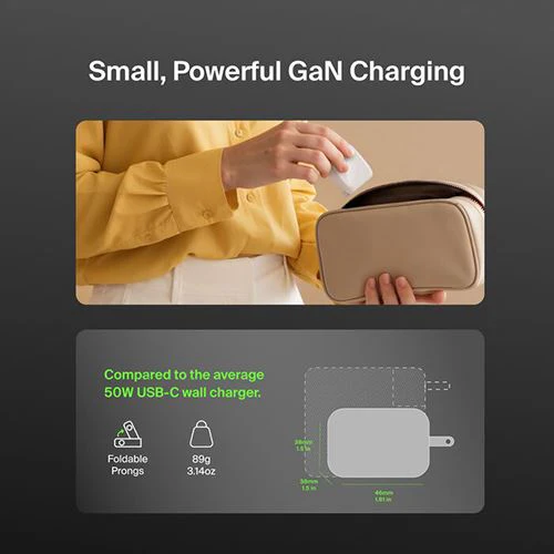 Carregador GaN 2xUSB-C Belkin BoostCharge Pro - 50W - Branco - Image 5