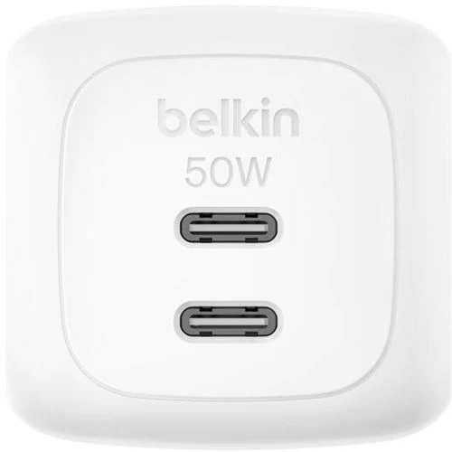 Carregador GaN Belkin BoostCharge Pro 50W + Cabo USB-C - Branco - Image 2
