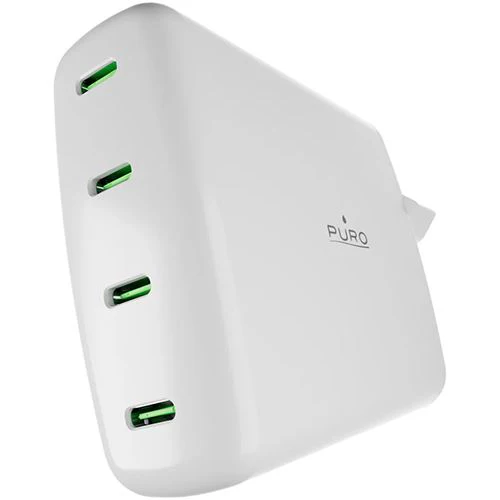 Carregador GaN USB-C Puro Mini Pro 140W - Branco - Image 2